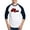 Blue/White, variant on CafePress - Skull Valentine Candy Baseball Jersey - Cotton Baseball Jersey, 3/4 Raglan Sleeve Shirt