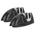 thumbnail image 3 of zhangqiuzhi 2Pcs 2-Slot Multifunctional V shaped Bottom Household Kitchen Knife Sharpener Sharpening Tool, 3 of 15