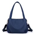 thumbnail image 1 of Bolso de hombro de moda coreana para mujer, bolso de mano, bolso de lona, gran capacidad, 1 of 6