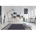 thumbnail image 2 of Classic Border Rug - 5 ft. 3 in. x 7 ft. 6 in., Charcoal Gray, Indoor/Outdoor Decor Accent Rug with Intricate Border, UV, Fade Resistant, Waterproof Rug | Decorative Rugs, 2 of 8