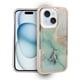 thumbnail image 1 of Compatible con iPhone 15 Funda Diseño de Mármol A Prueba de Golpes Protectora Delgada Funda de Silicona TPU para Teléfono, 1 of 7