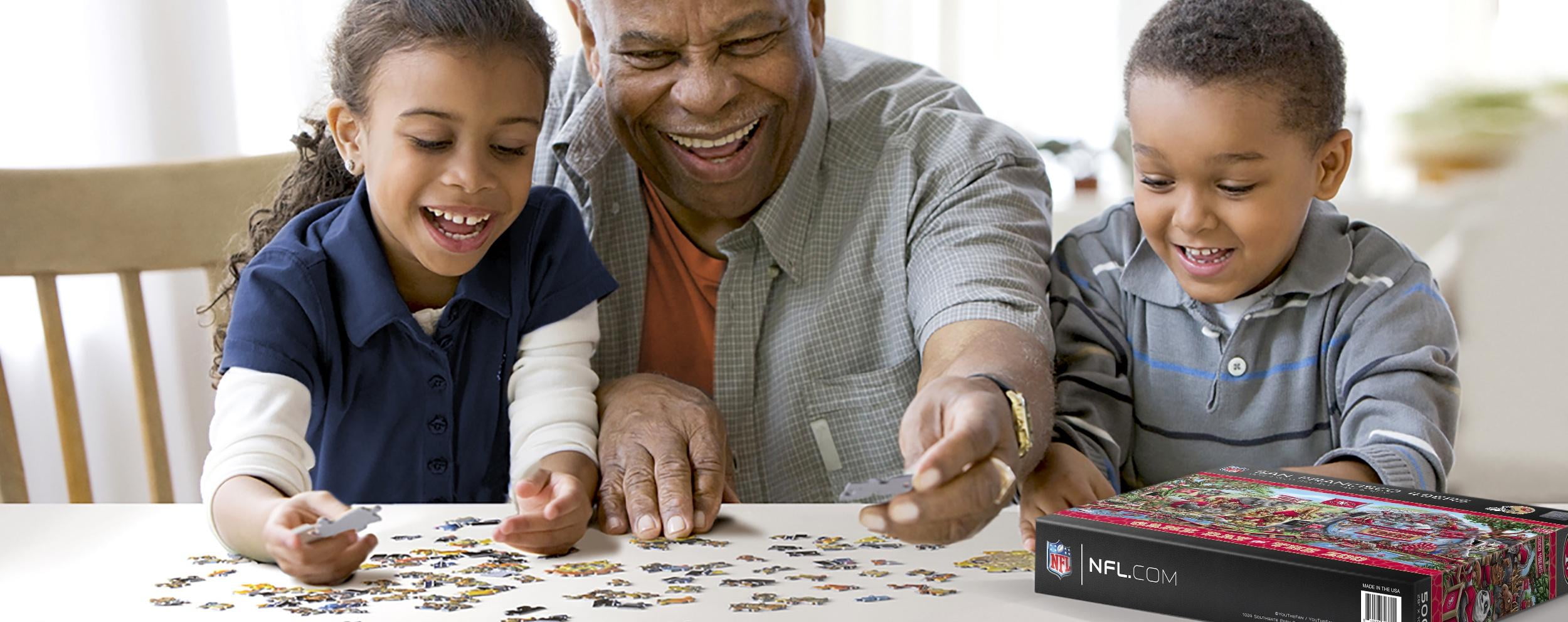 YouTheFan NFL San Francisco 49ers Game Day at the Zoo - 500 pc Puzzle