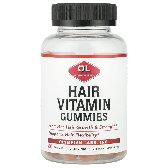 Olympian Labs Women, Hair Vitamin Gummies, 60 Gummies