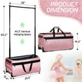 thumbnail image 4 of Dance Bag with Garment Rack, 28" Rolling Dance Competition Bag for Shows,Travel and Performances, 4 of 7