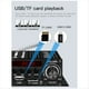 thumbnail image 5 of Amplificador Digital Bluetooth 12V Hogar Coche 2 Canales Altavoz de Sonido HIFI Receptor FM Amplificador de Audio Clase-AB AMP, 5 of 5