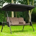 thumbnail image 4 of Outdoor Swing Canopy Cover in 210D Oxford Fabric Perfect for Balconies, 4 of 10