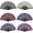 Glitter, variant on Byfri 6 Pack Gold Trim Floral Folding Hand Fans Clacking Handheld Fans for Line Dancing Weddings 43x24cm
