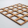 thumbnail image 5 of Ekena Millwork 11 3/8"W x 11 3/8"H x 1/4"T Small Manchester Decorative Fretwork Wood Wall Panels, Alder, 5 of 18