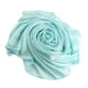 thumbnail image 4 of Sonducket Bufanda de mujer Estilo simple Bloqueador solar Seda Elegante Pañuelo Cuello Abrigo Moda Color sólido para exteriores Azul claro Type2 NO2, 4 of 6