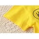 thumbnail image 3 of Gibobby Playeras Deportivas Niños niños pequeños bebés niños niñas lindos animales de dibujos animados blusa de manga corta Top camiseta trajes ropa(Amarillo, 12-18 Meses), 3 of 5