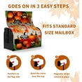 thumbnail image 6 of Fall Harvest Mailbox Covers Magnetic Standard Size Thanksgiving Pumpkin Mailbox Cover Autumn Maple Leaves Mailbox Post Cover Waterproof Mailbox Decor Mailbox Wraps for Garden Yard 21 * 18 Inch, 6 of 6