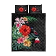 thumbnail image 1 of Juego de cama Hawai - Mapa de Hawai Funda Doona Hibiscus, 1 of 5