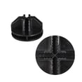 thumbnail image 4 of Uxcell 36x23mm Plastic Wire Cube Connectors, Round Grid Buckle Clip, Black, 32Pack, 4 of 5