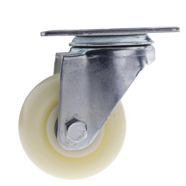 Ruedas giratorias de 3 pulgadas Baoblaze Ruedas giratorias de placa de PP 90kg 200s sin freno