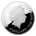 thumbnail image 2 of 2013 Australia Silver $5 Domed Southern Sky Pavo (Coin Only), 2 of 3