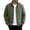 #01 Army Green 【Mix, Match & Rotate: Stock Up on Daily Colors】, variant on Men's Lightweight Jacket Long Sleeve Casual Windbreaker, Tactical Work Shirts Style, Breathable Outdoor Hiking Safari Coat,L