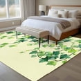 thumbnail image 5 of Country Leaves 5'x8' Area Rug for Living Room, Green Leaf Branches Vine Botanical Rustic Washable Non-Slip Rugs for Bedroom Nursery Dining Room, Low-Pile Kitchen Carpet Large Entryway Rugs, 5 of 9