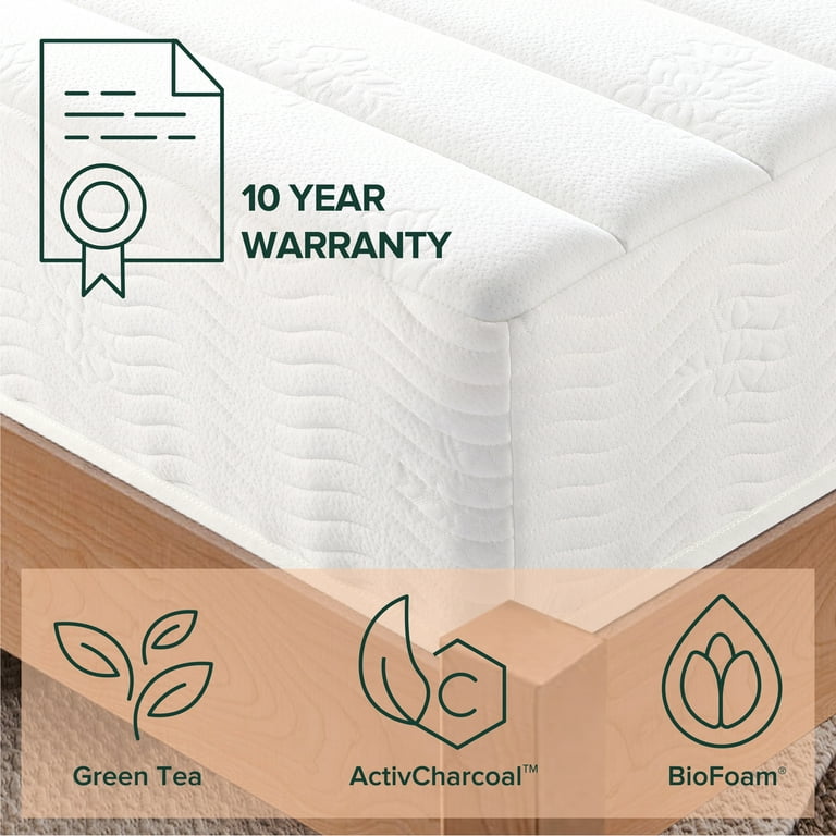 Slumber 1 by zinus pressure online relief memory foam hybrid mattress
