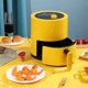 thumbnail image 3 of Freidora de aire Yellow Duck de 4 l, horno doméstico de gran capacidad, freidora eléctrica automática inteligente, máquina para preparar patatas fritas, regalo, 3 of 4
