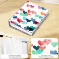 thumbnail image 5 of Fintie Instax Mini Photo Album for 2x3-Inch Film - 104 Pockets Small Albums for Fujifilm Instax Mini 12/11/99/40/7+/EVO/LiPlay/Link 3-2-1 Instant Camera/Polaroid Hi-Print Printer, Raining hearts, 5 of 10