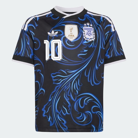 adidas Argentina 26 Youth Away Messi #10 Soccer Jersey