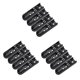 thumbnail image 2 of Wosthever Accesorio de guitarra Diseño único Pieza de repuesto resistente Puentes resistentes al desgaste Sillines Niños Principiantes Negro 4 unids/set Type1 NO1 Wosthever CBP440849, 2 of 6