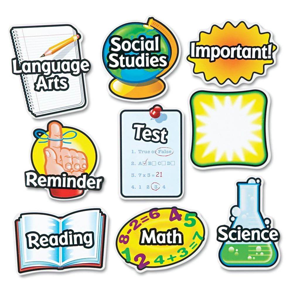Learning Resources Subject Labels, 4" x 6"