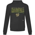 thumbnail image 2 of Men's Levelwear  Black Washington Nationals Relay Protect Pullover Hoodie, 2 of 3