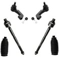 thumbnail image 5 of Detroit Axle - Front End 12pc Suspension Kit for Jeep Liberty 2006-2007, 2 Upper Control Arms w/Ball Joints 2 Lower Ball Joints 2 Sway Bar Links 4 Tie Rods, 2 Boots, Replacement, 5 of 7
