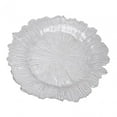 thumbnail image 3 of Charger Plate 13" Glass Fruit Plate Service Plate Irregular Western Food Plate Clear, 3 of 9