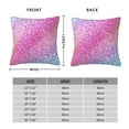 thumbnail image 2 of Honeii Fun Rainbow Print Throw Pillow, Square Decorative Pillow Forms Soft Fluffy Plump Pillow Decorative Pillow Inserts,Couch Pillows-22"x22", 2 of 7