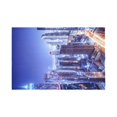 thumbnail image 3 of CADecor Dubai Downtown Night Scene Home Decor Tapestry Wall Art Wall Tapestry 51x60 Inches, 3 of 3