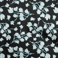 thumbnail image 1 of oneOone Polyester Spandex Aqua Blue Fabric Floral Quilting Supplies Print Sewing Fabric By The Yard 56 Inch Wide, 1 of 4