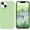 Matcha Green, variant on Compatible with iPhone 14 Pro Max Case 6.7 Inch Liquid Silicone Soft Gel Rubber Slim Microfiber Lining Cushion Texture Cover Shockproof Protective Case for iPhone 14 Pro Max, Stone