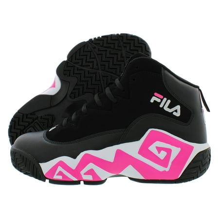 Fila Mb Girls Shoes Size 7, Color: Black/Pink