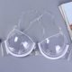 thumbnail image 1 of Women 3/4 Transparent Clear Push Up Bra Ultra-thin Strap Invisible Bras Underwear, 1 of 3