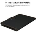 Eoso Portable Universal TouchPad Keyboard Case for 910.5" Tablets, Detachable 2in1 Bluetooth