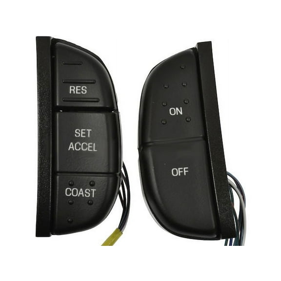Cruise Control Switch - Compatible with 1997 - 2004 Ford F-150 1998 1999 2000 2001 2002 2003