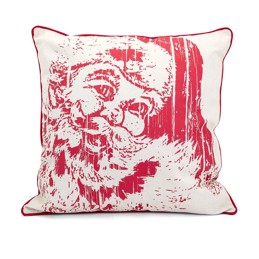 Homestead Christmas Vintage Santa Pillow