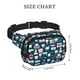 thumbnail image 4 of Balery Dental Mochila Cinturón para Mujeres y Hombres, Bolsa de Cintura Impermeable de Doble Capa con Correa, 4 of 9