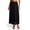 Black, variant on Women's Shadowline 4711636 36 Inch Flare Daywear Half Slip (White M)