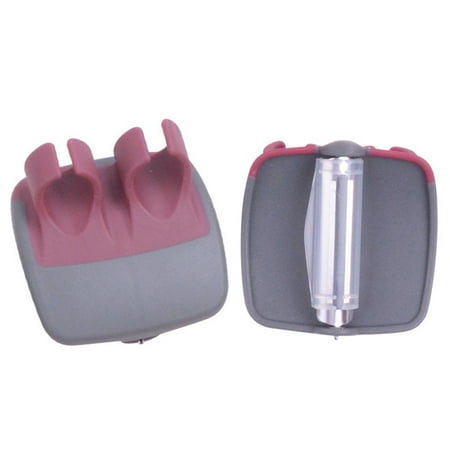 

Palm Handheld Fruit Peeler Simple Operation Ergonomic Finger Grip for Cabbage Cucumber Ginger Peelers Purple Gray