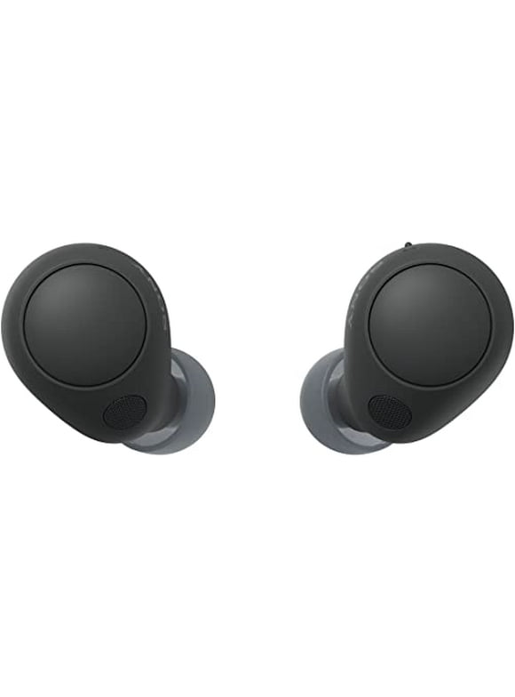 Sony WF-C700N Wireless Earphones noise canceling/ Lightweight and compact design/ Sound quality upscaling function/ Up to 7.5 hours of continuous music play/ IPX4 splash resistance Black WF-C700N BZ