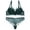Green, variant on Bra Brief Sets Women’s Solid Color Fashion Thin Strap Lace Push Up Bra Thong Hollow Set Elegant Green 34B/75B