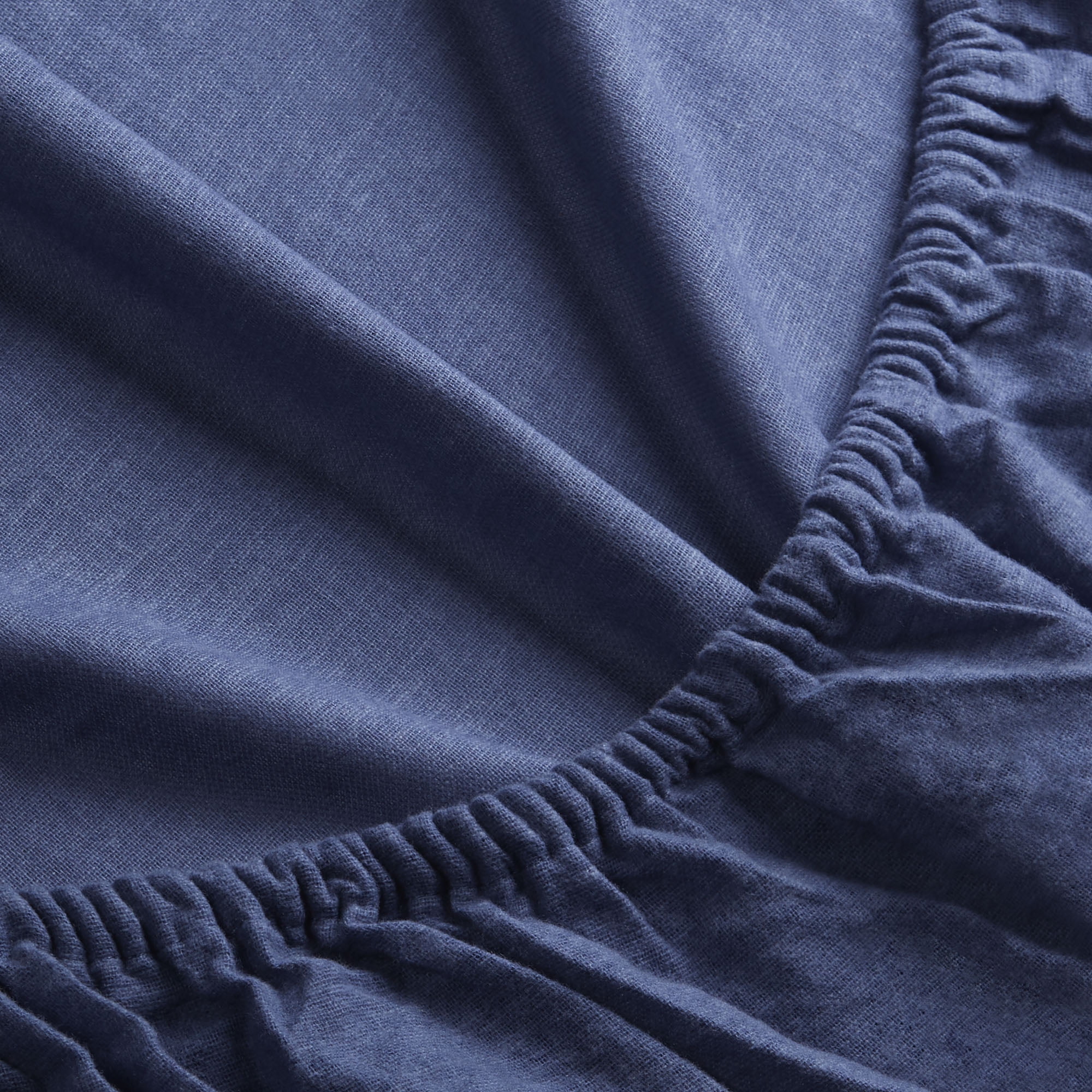 Mainstays 4-Piece Oceana Blue Flannel Sheet Set