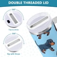 thumbnail image 5 of Cute Dachshund Dogs 30 oz Tumbler with Handle and Straw Lid Vacuum Insulated Cup Leak-Proof for Water Iced Tea Coffee, 5 of 9