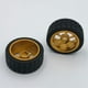 thumbnail image 4 of Juego de llantas y neumáticos para WLTOYS 144001 1/14 A959 A969 RC Car Accs Upgrade Spare dorado, 4 of 9