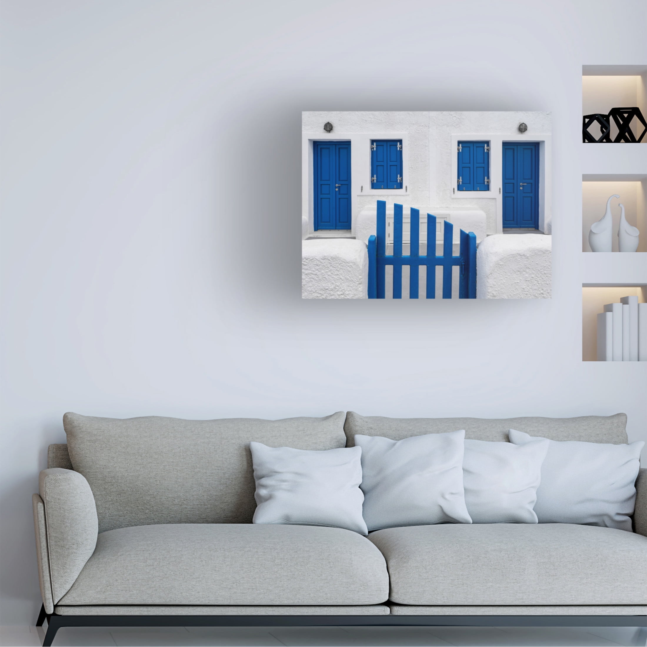 Trademark Fine Art Markus Auerbach Greece Canvas Wall Art