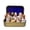 9-Piece Angel Set, variant on Mini Nativity Set in Tin Box, 9-Piece White Robe Angel Set, 3.94 in
