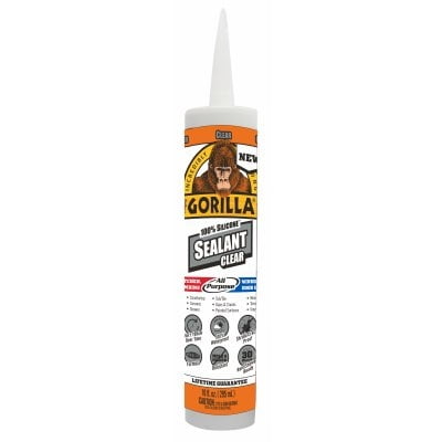 Scellant en Silicone, Clair, 10-oz. -108311